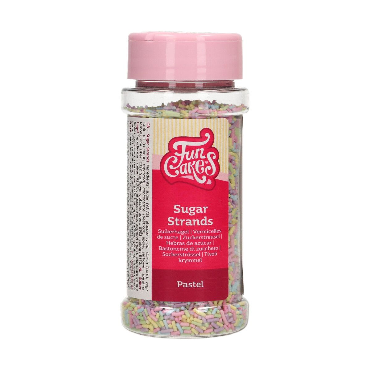 Streudekor Zuckerstreusel Pastelltöne 80 g Streudekor Zuckerstreusel Pastelltöne 80 g