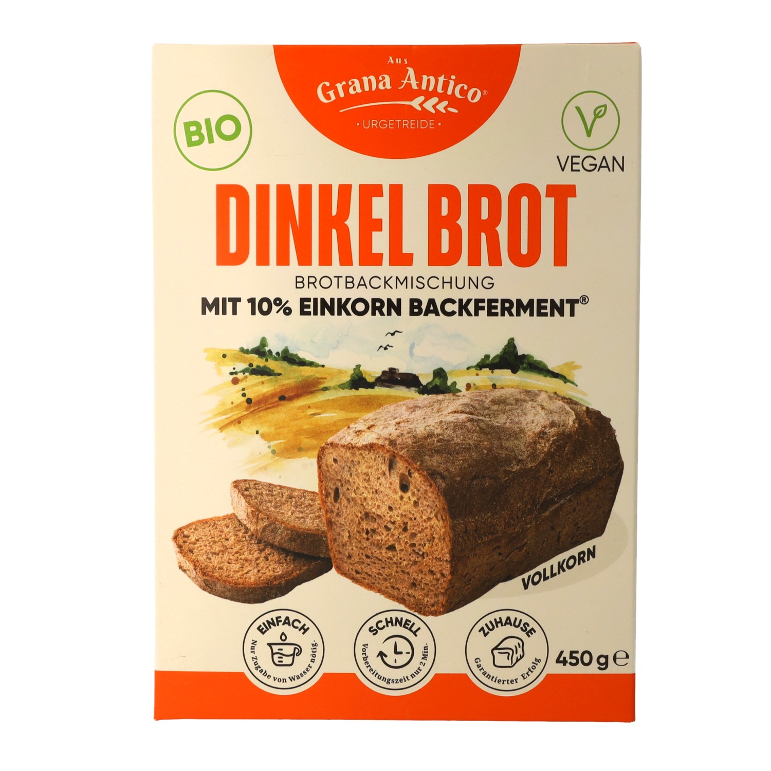 BIO-Dinkel-Backmischung Vollkorn 450 g BIO-Dinkel-Backmischung Vollkorn 450 g