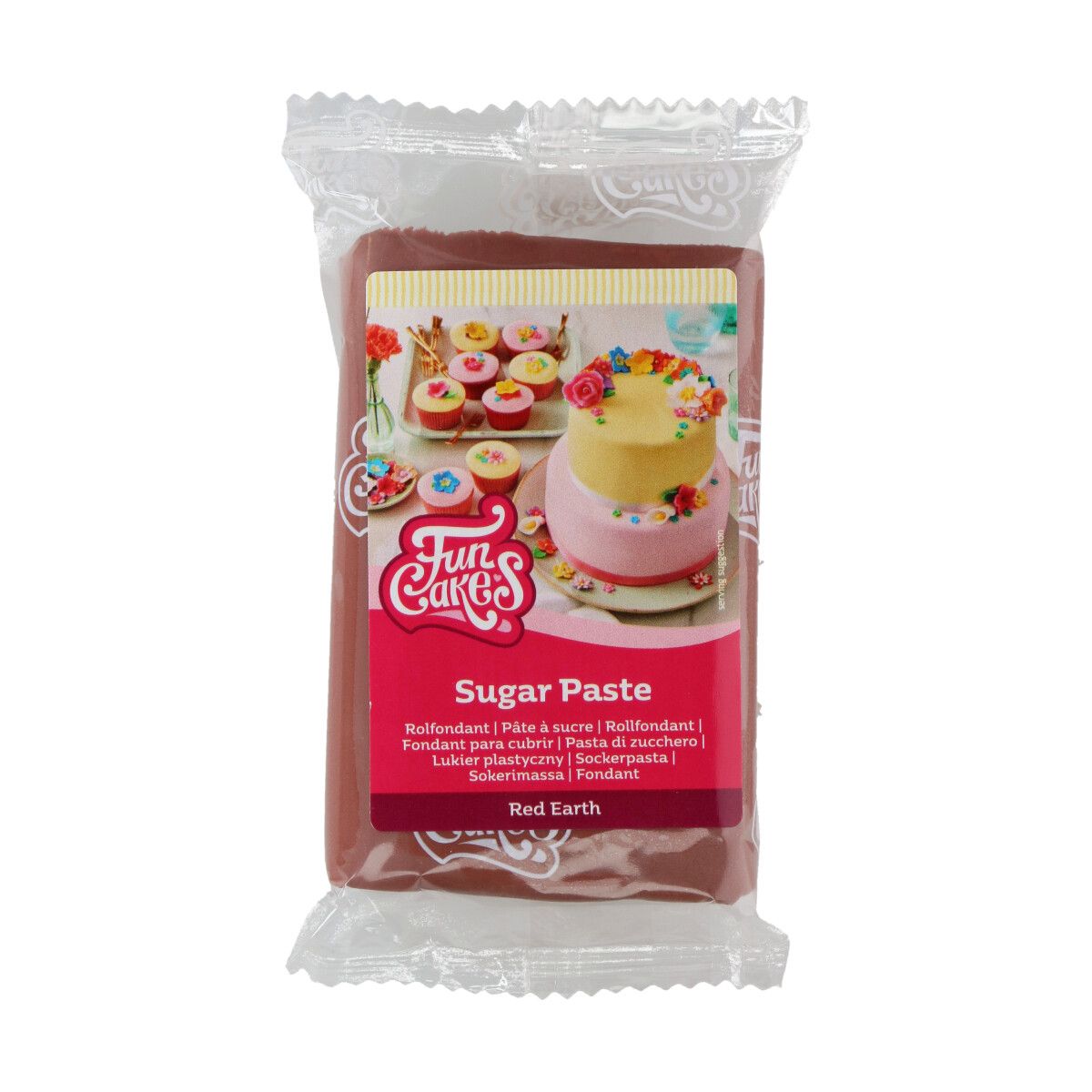 Fondant Red Earth / Rote Erde 250 g Fondant Red Earth / Rote Erde 250 g