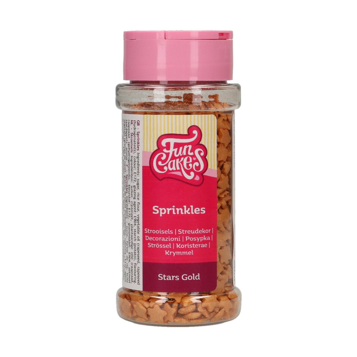 Streudekor Stars / Sterne Gold 60 g Streudekor Stars / Sterne Gold 60 g