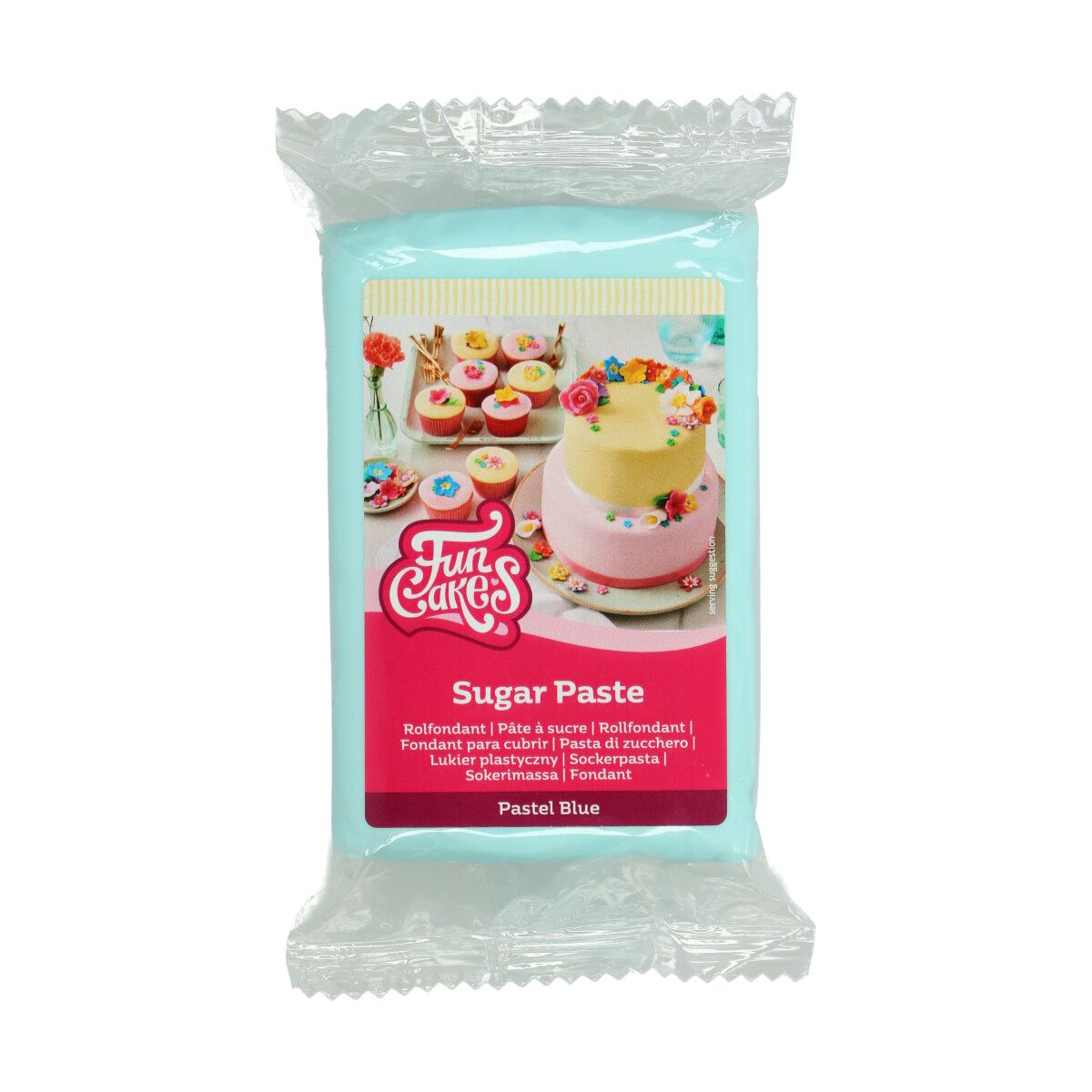 Fondant Pastel Blue / Pastell-Blau 250 g Fondant Pastel Blue / Pastell-Blau 250 g
