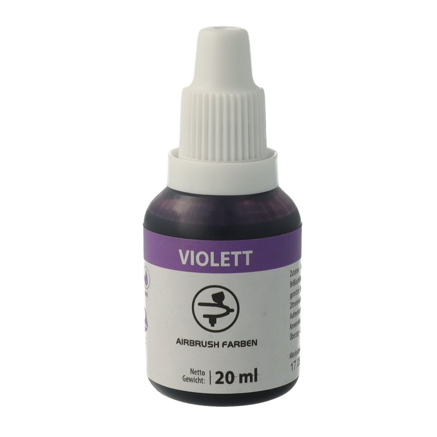 Lebensmittelfarben Airbrush Violett/Violet 20 ml Lebensmittelfarben Airbrush Violett/Violet 20 ml