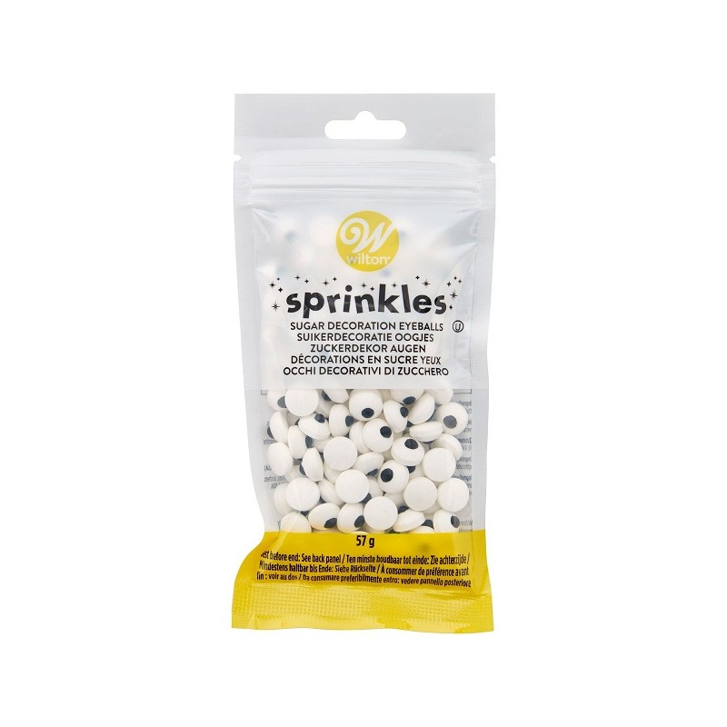 Candy Eyeballs (Zuckeraugen) 57 g (ca. 1 cm Durchmesser) Candy Eyeballs (Zuckeraugen) 57 g (ca. 1 cm Durchmesser)