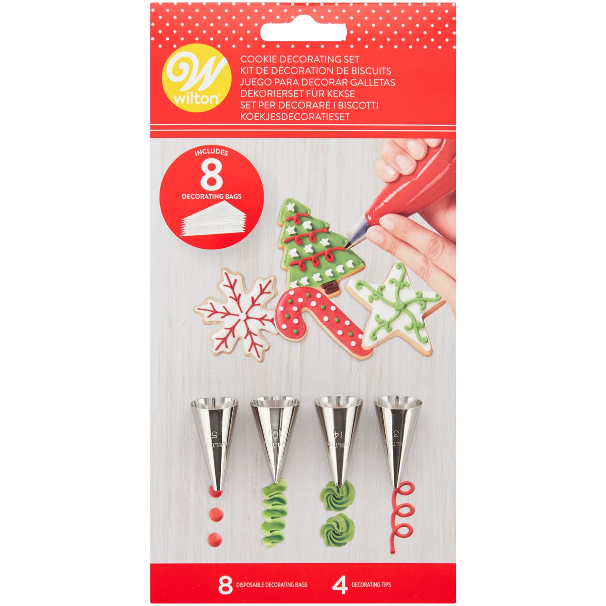 Plätzchen / Cookie Decorating Set Christmas /12 Plätzchen / Cookie Decorating Set Christmas /12