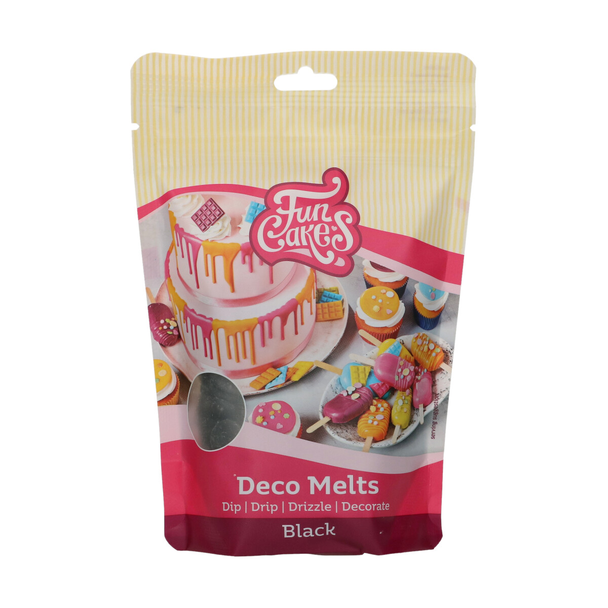 Deco Melts Black / Schwarz 250 g Deco Melts Black / Schwarz 250 g