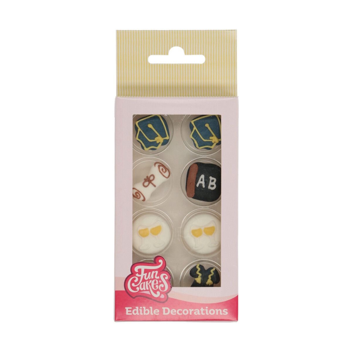 Zuckerdekor Graduation / Uni-Schulabschluss Set 8 Teile, 6 g Zuckerdekor Graduation / Uni-Schulabschluss Set 8 Teile, 6 g