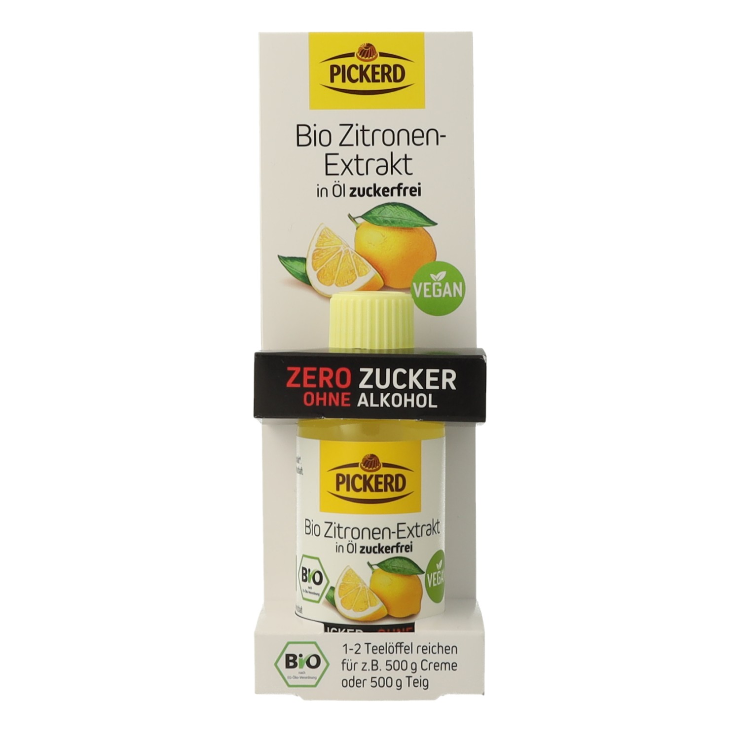 Bio Zitronen-Extrakt alkohol- & zuckerfrei 50 ml Bio Zitronen-Extrakt alkohol- & zuckerfrei 50 ml