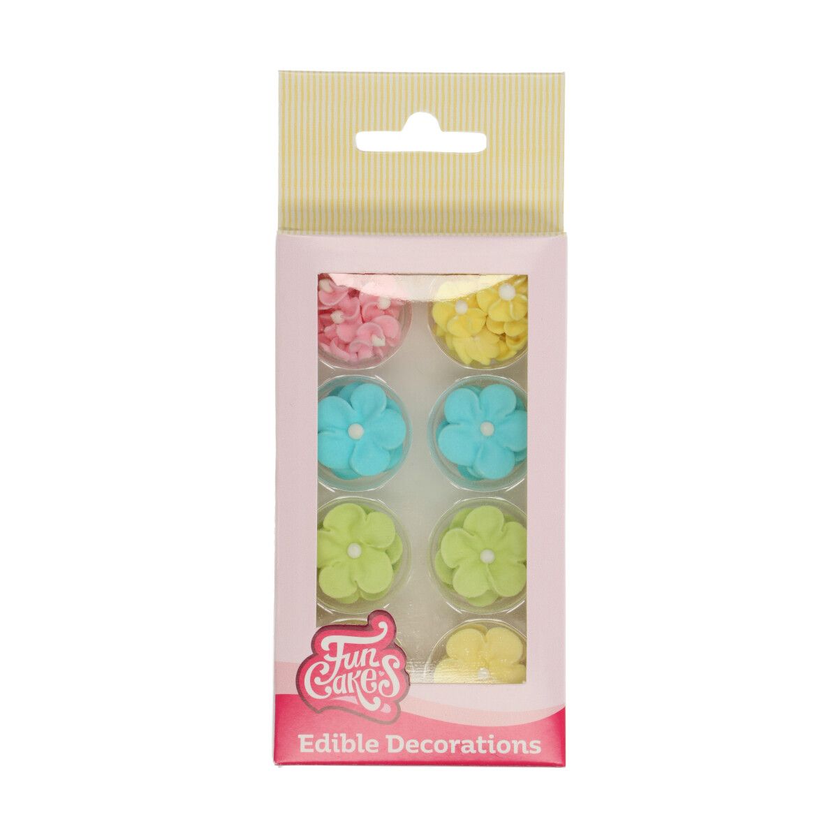 Zuckerdekor Blumen-Mix Pastell Set/32 Zuckerdekor Blumen-Mix Pastell Set/32