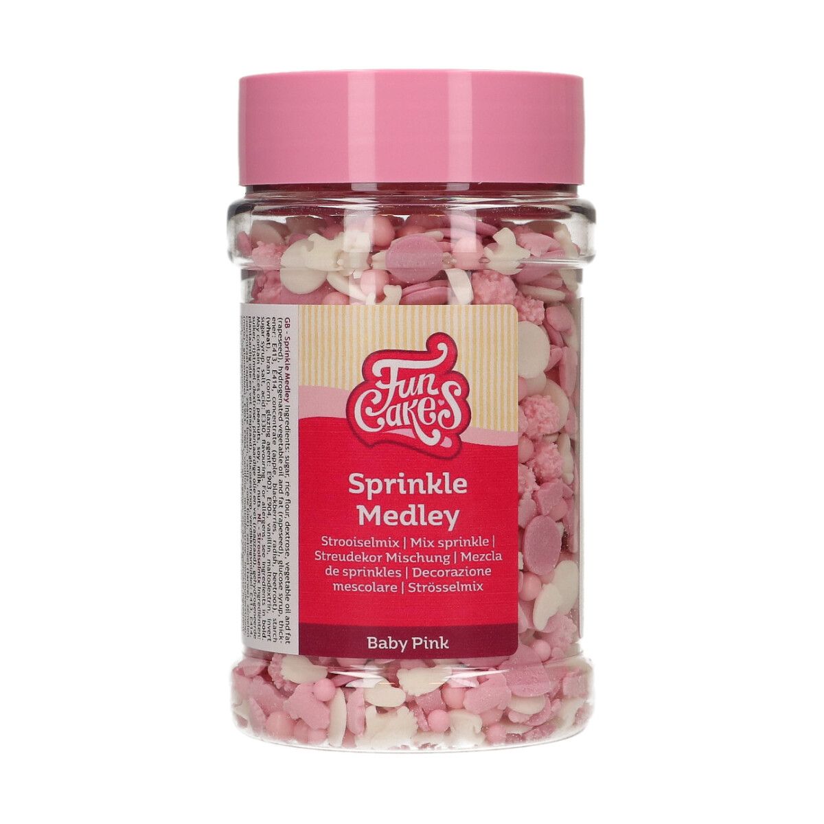 Streudekor Mix Baby Rosa 180 g Streudekor Mix Baby Rosa 180 g