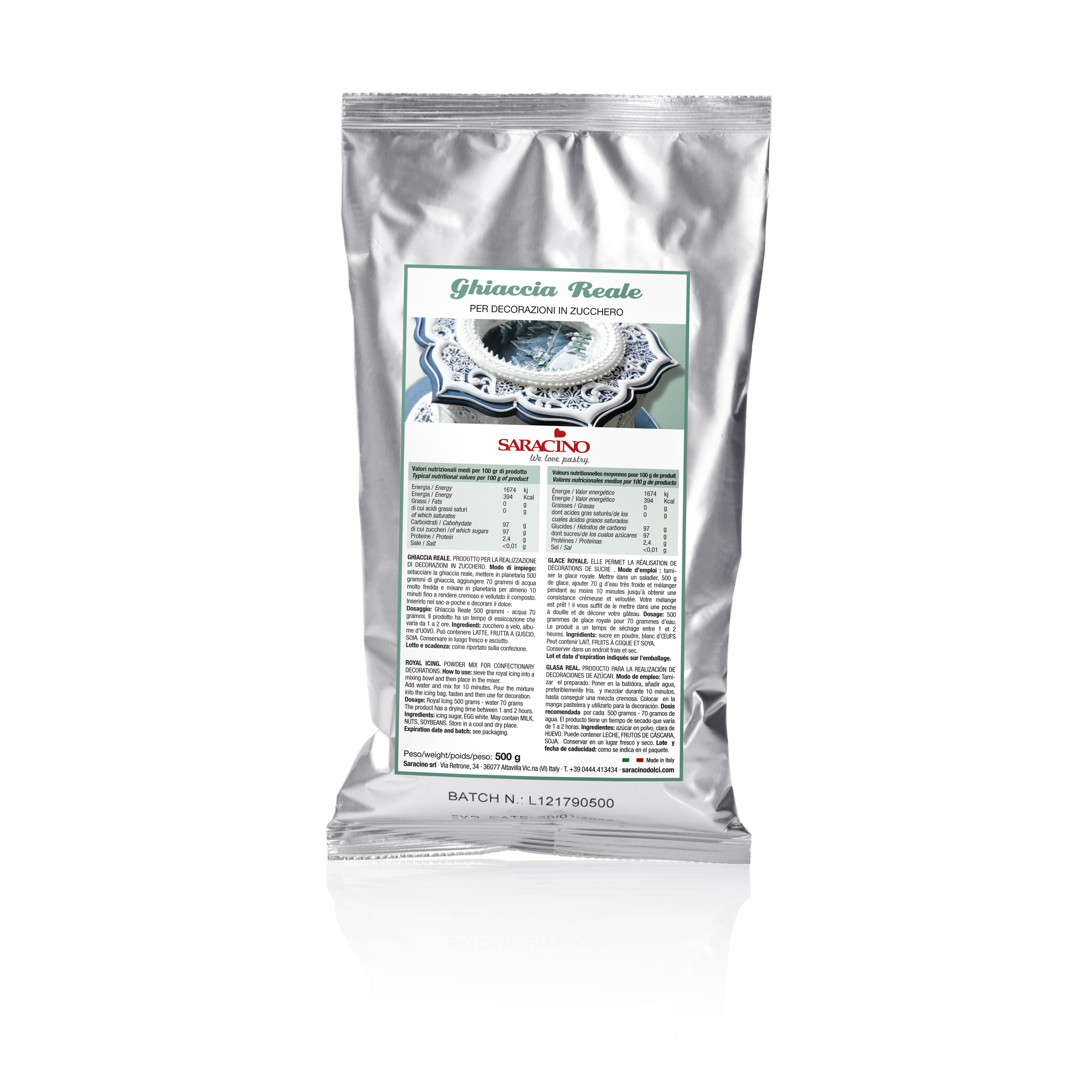 Royal Icing Pulver 500 g Royal Icing Pulver 500 g