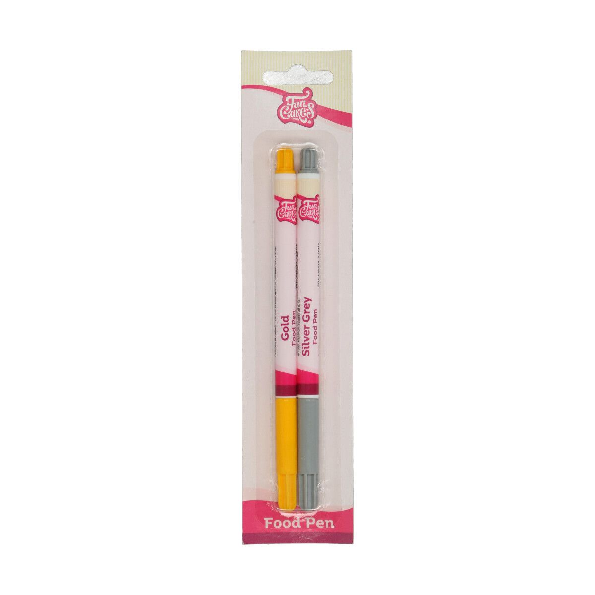 FunColours Brush Food Pen Gold-Silver Set/2 FunColours Brush Food Pen Gold-Silver Set/2