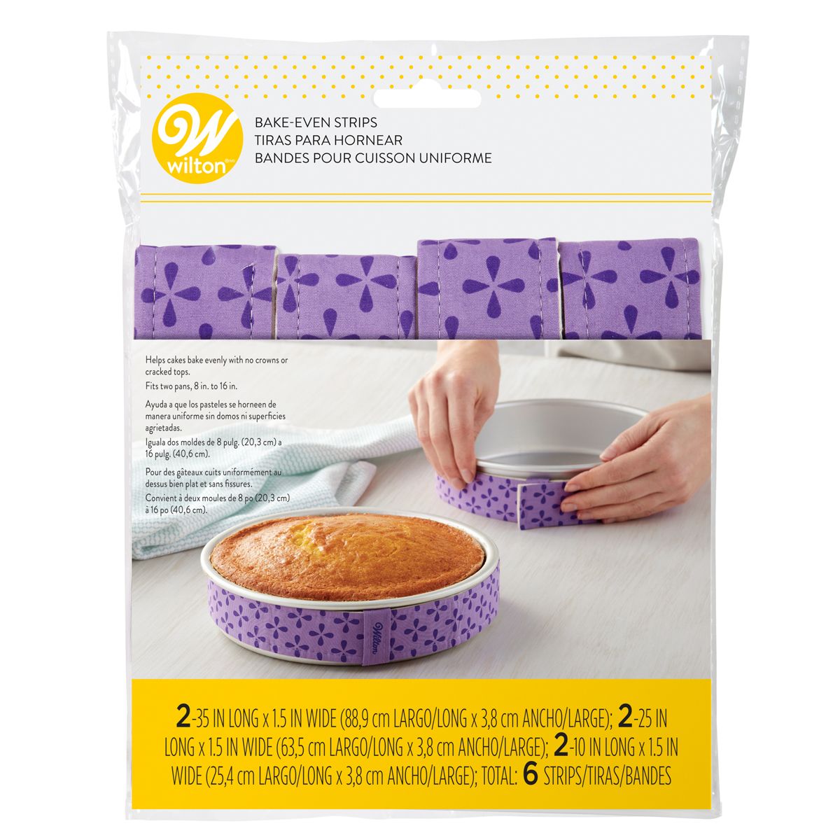 Backstreifen Bake-Even Strip Set/6