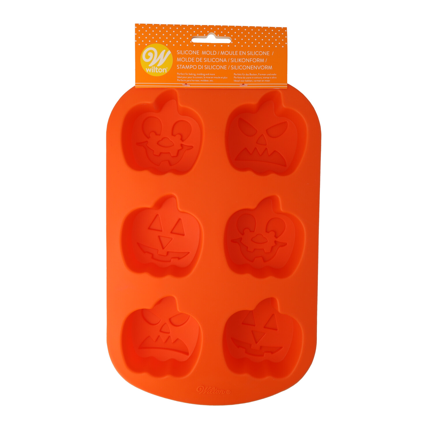 Silikon Backform Mini Kürbis Jack-O-Lantern - Halloween