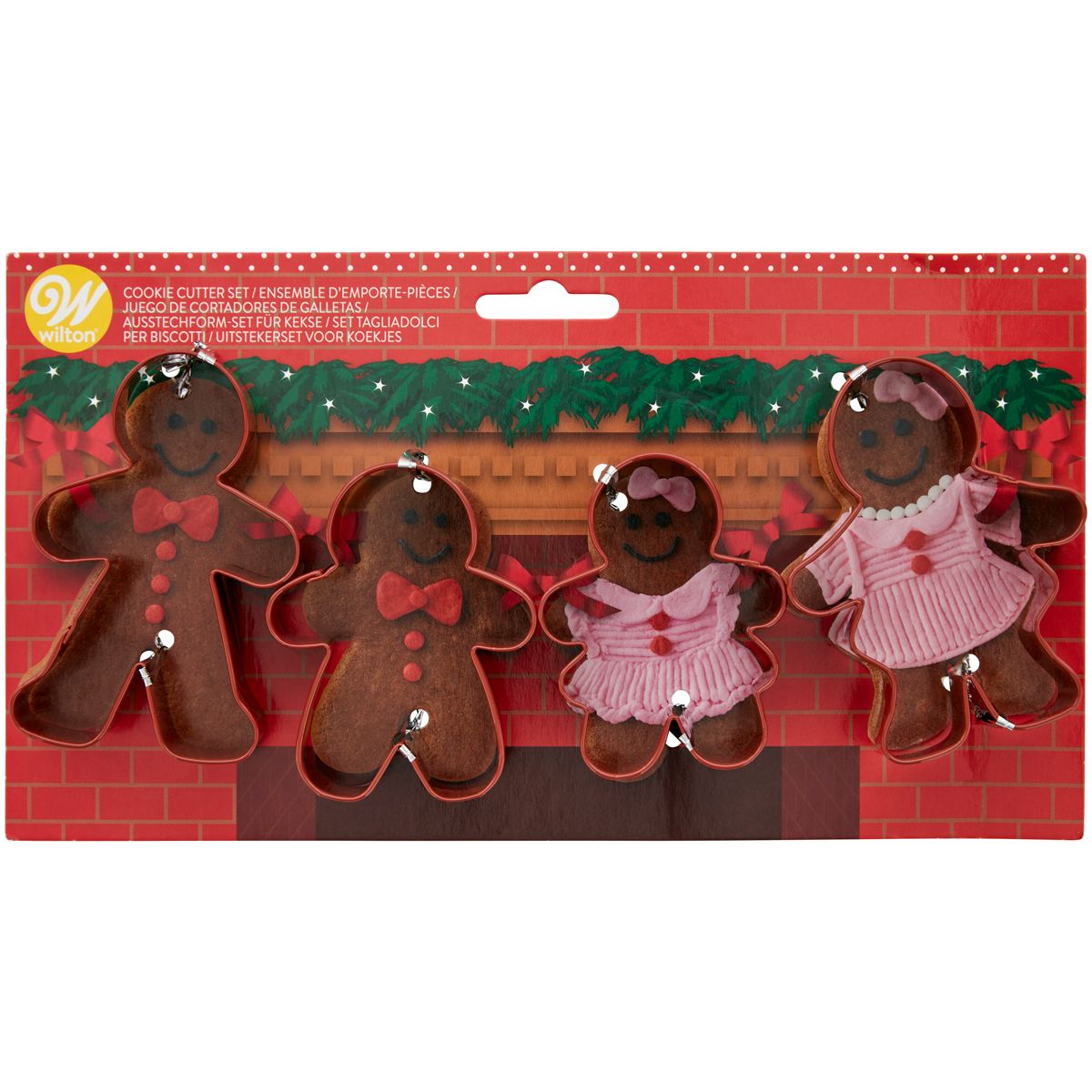 Cookie Cutter Set Gingerbread Set/4 Cookie Cutter Set Gingerbread Set/4