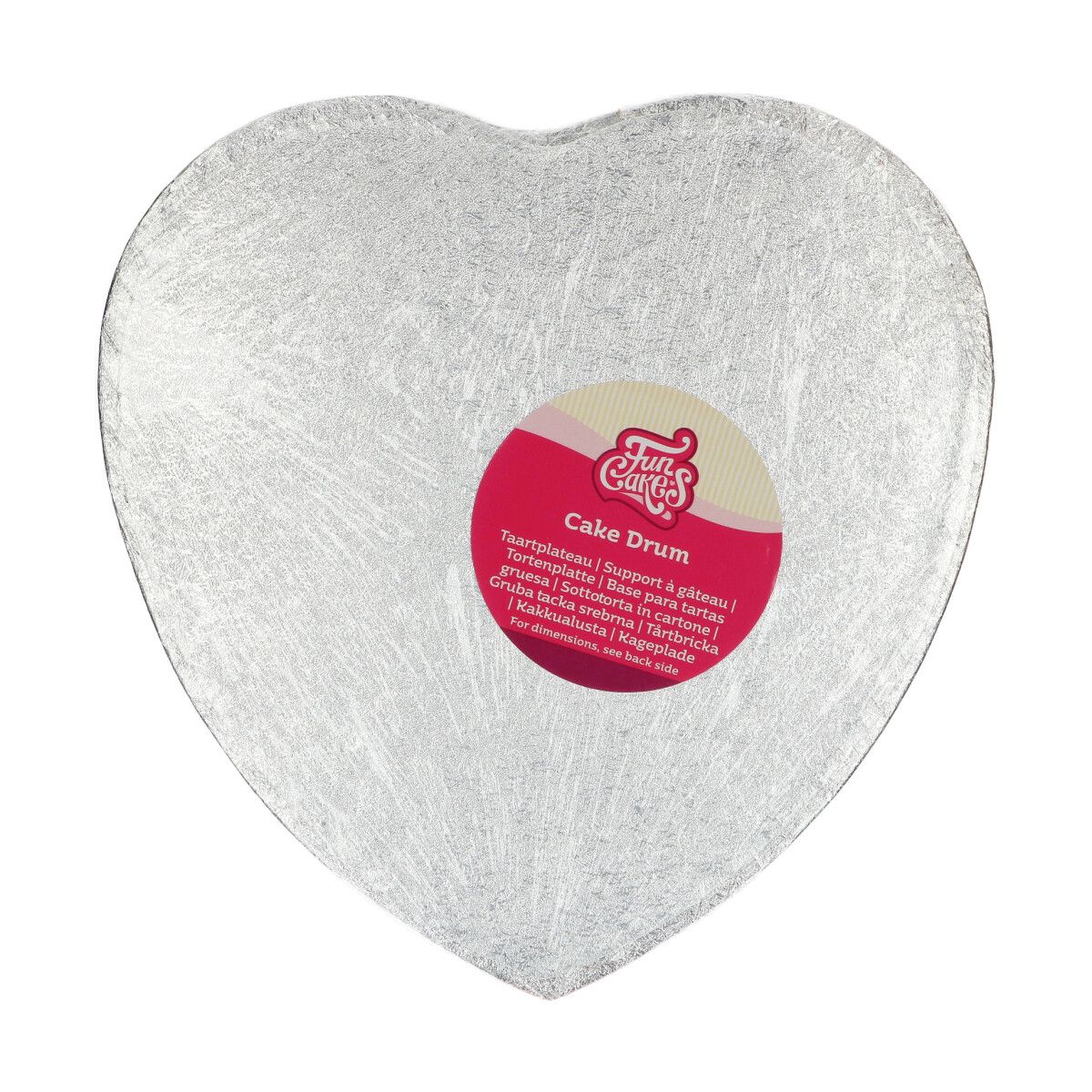 Cake Board Herz 27,5cm Cake Board Herz 27,5cm