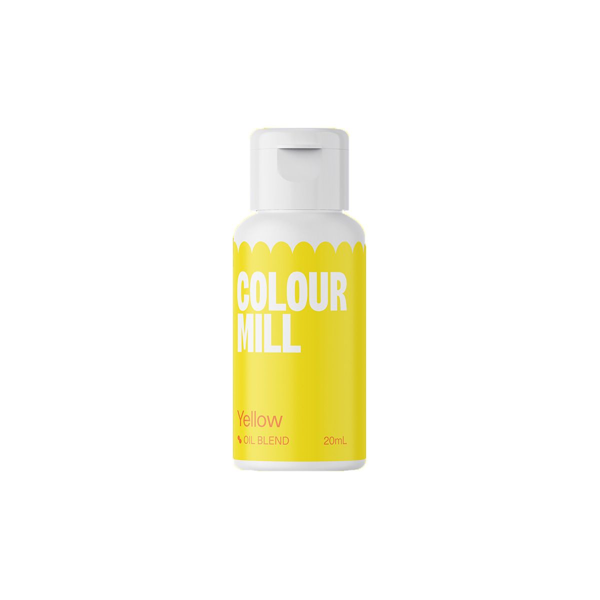 Öl Lebensmittelfarbe Yellow, Gelb 20ml