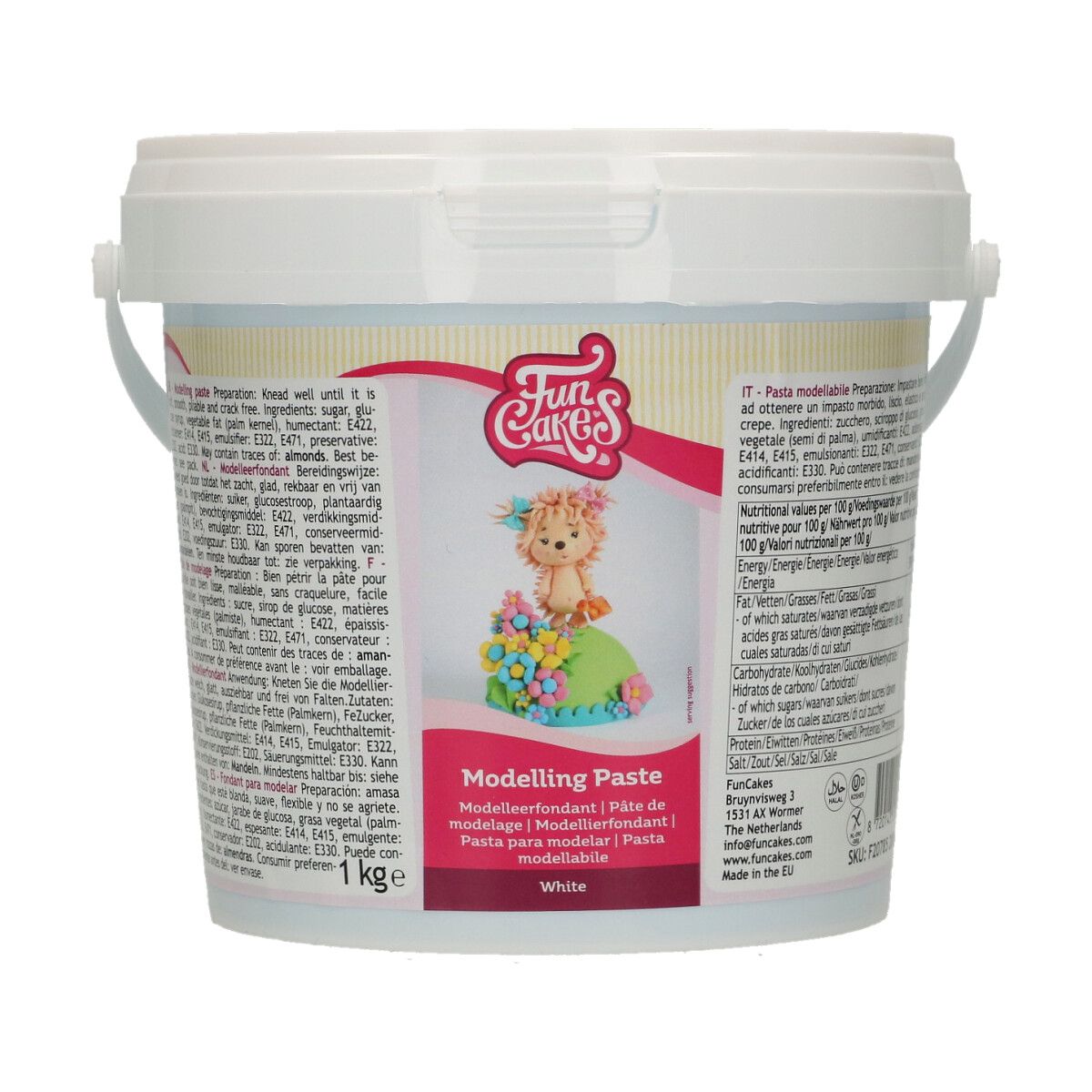 Modellierpaste Weiss 1 kg Modellierpaste Weiss 1 kg
