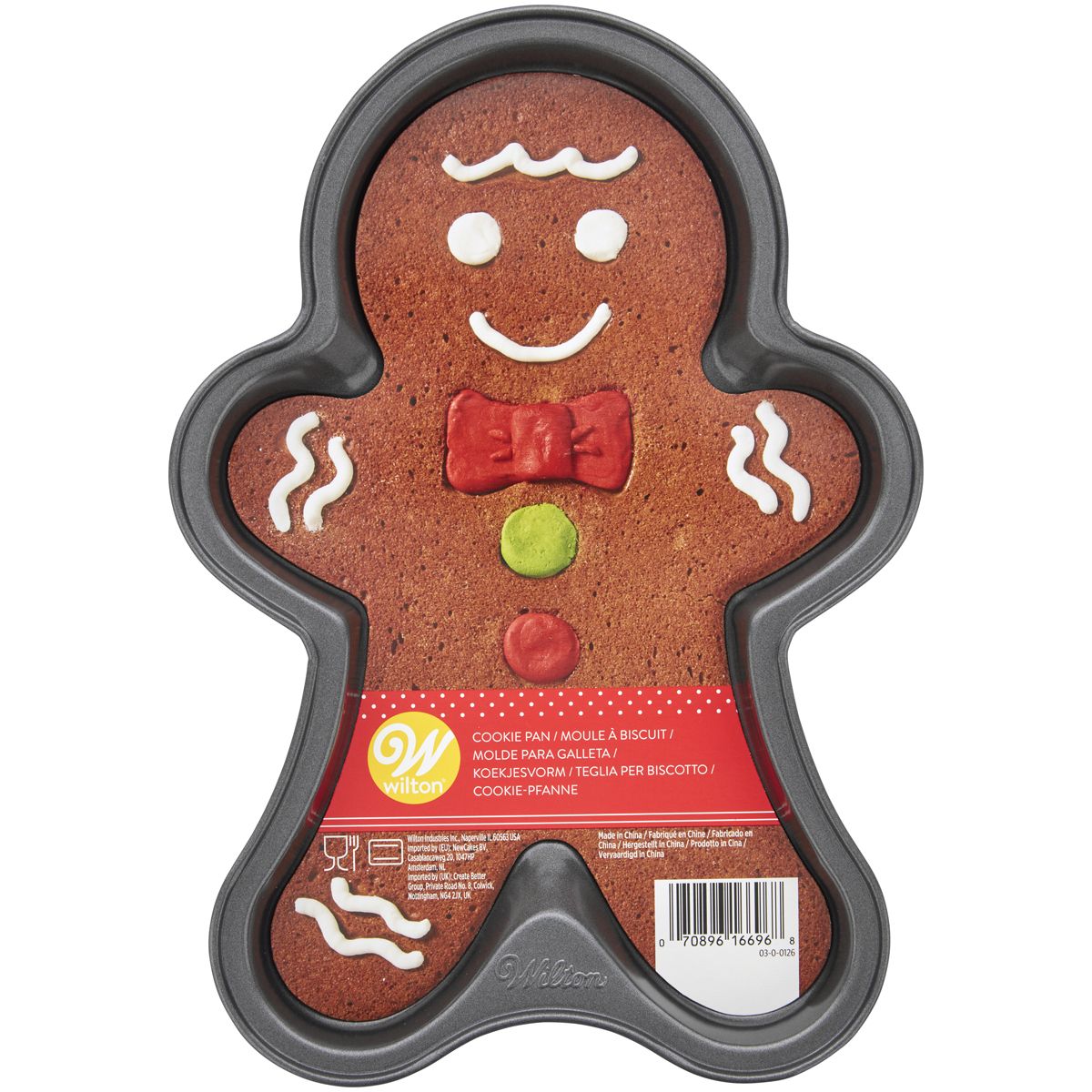 Lebkuchen-Mann-Backform
