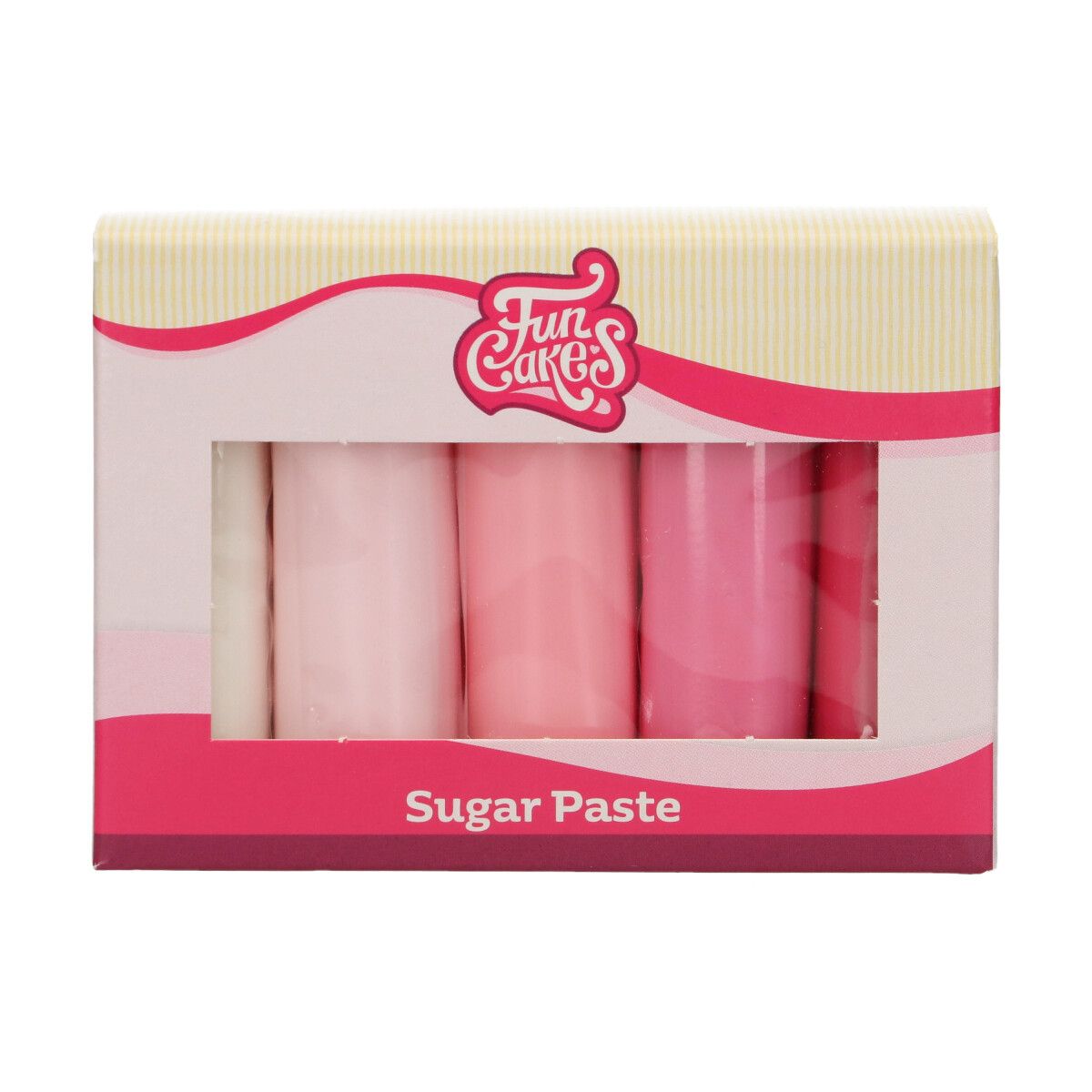 Fondant Multipack Pink / Rosa Colour Palette 5 x 100 g Fondant Multipack Pink / Rosa Colour Palette 5 x 100 g