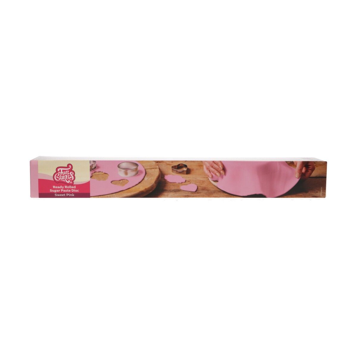 Ausgerollte Fondantdecke Sweet Pink / Rosa 430 g Ausgerollte Fondantdecke Sweet Pink / Rosa 430 g