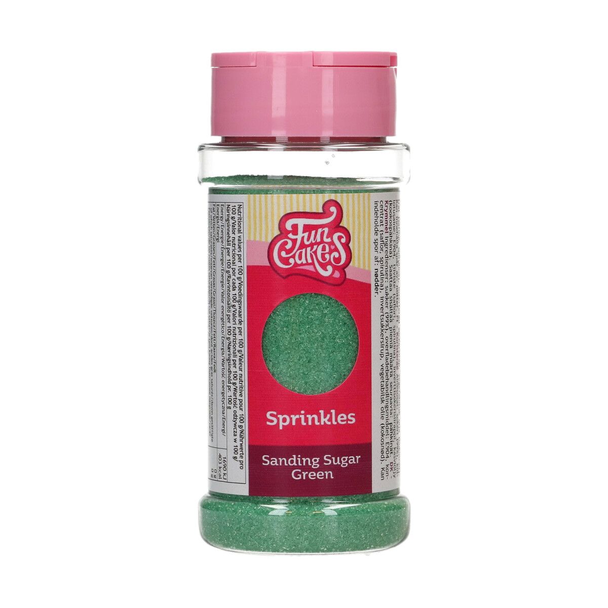 Farbzucker / Sanding Sugar - Grün 80 g Farbzucker / Sanding Sugar - Grün 80 g