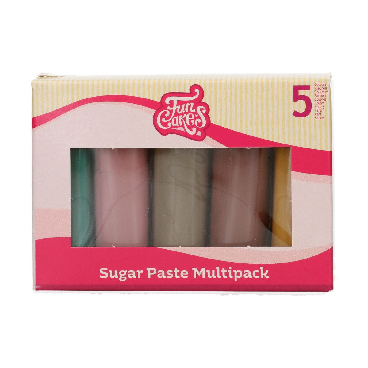 Fondant Multipack Earth Colours / Erdfarben 5 x 100 g Fondant Multipack Earth Colours / Erdfarben 5 x 100 g