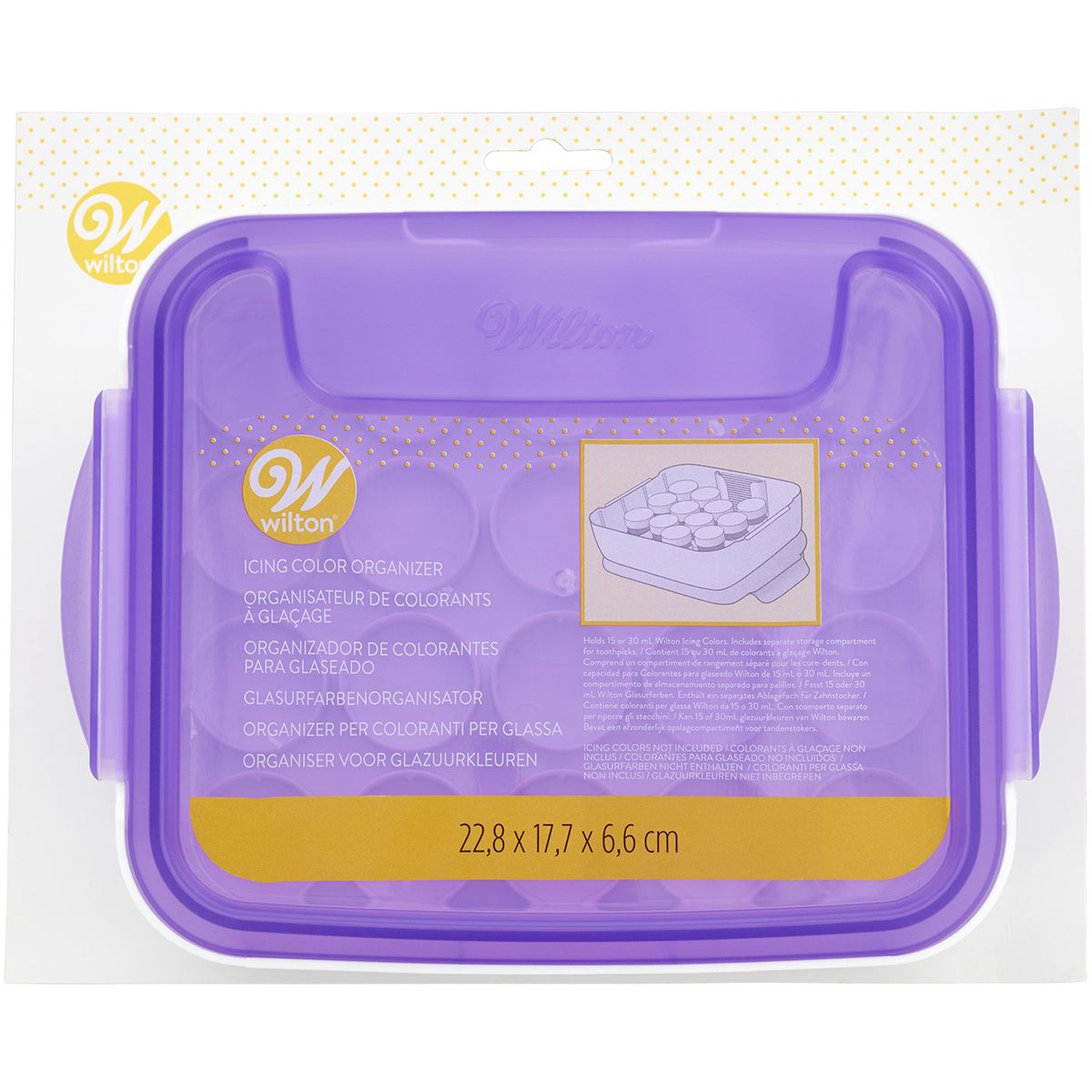 Icing Color Organizer LEER Icing Color Organizer LEER