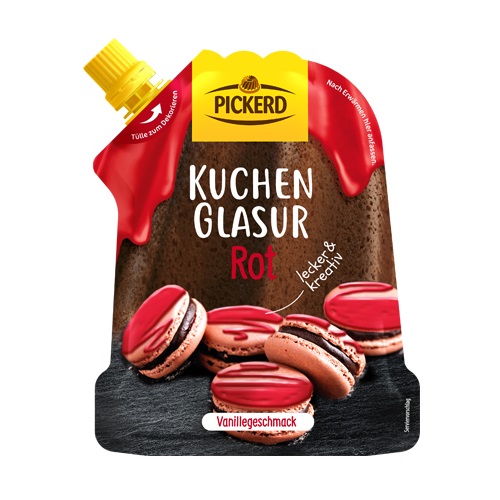 Kuchenglasur rot 125 g Kuchenglasur rot 125 g