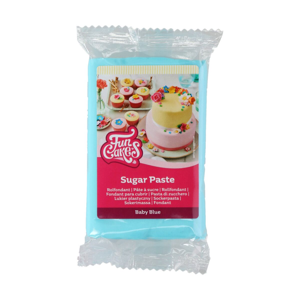 Fondant Baby Blue / Babyblau 250 g Fondant Baby Blue / Babyblau 250 g