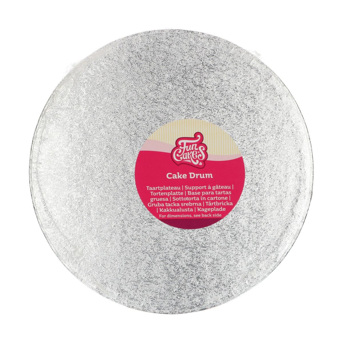 Cake Drum (Tortenplatte) Rund Ø25cm Cake Drum (Tortenplatte) Rund Ø25cm