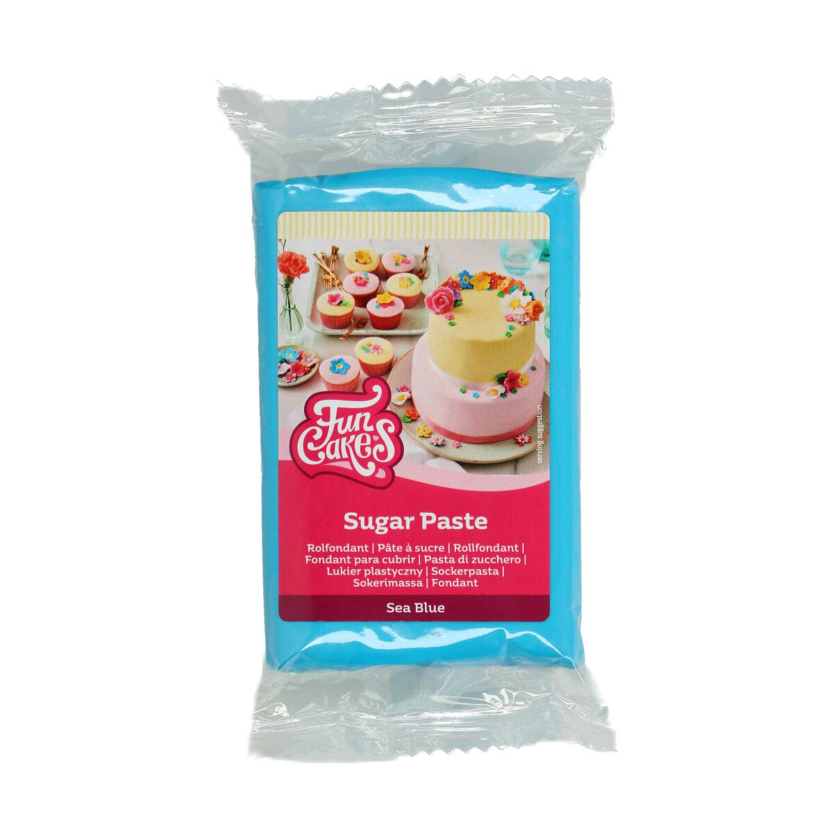 Fondant Sea Blue / Meeresblau 250 g Fondant Sea Blue / Meeresblau 250 g