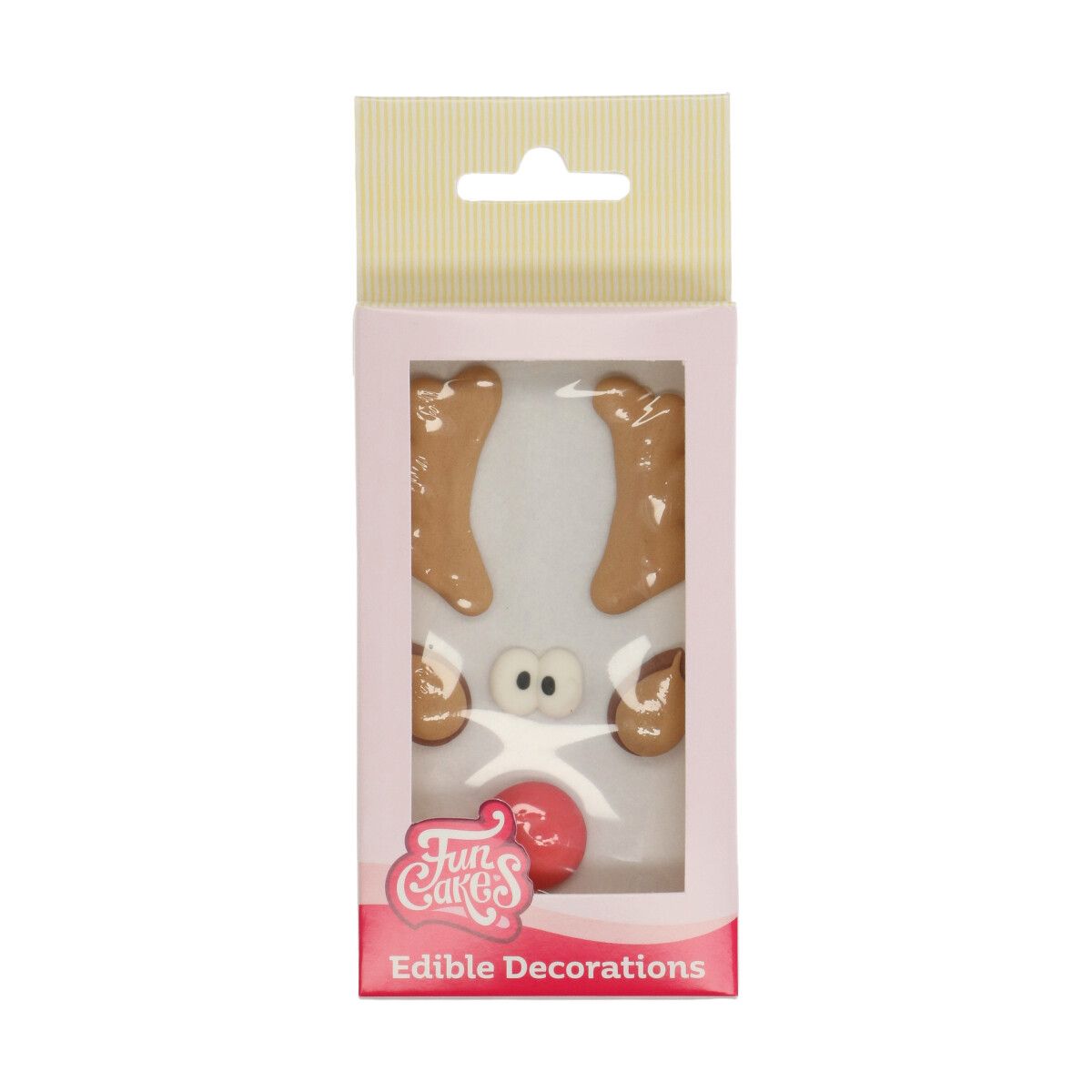 Zucker Dekoration Rudolph - Set Zucker Dekoration Rudolph - Set