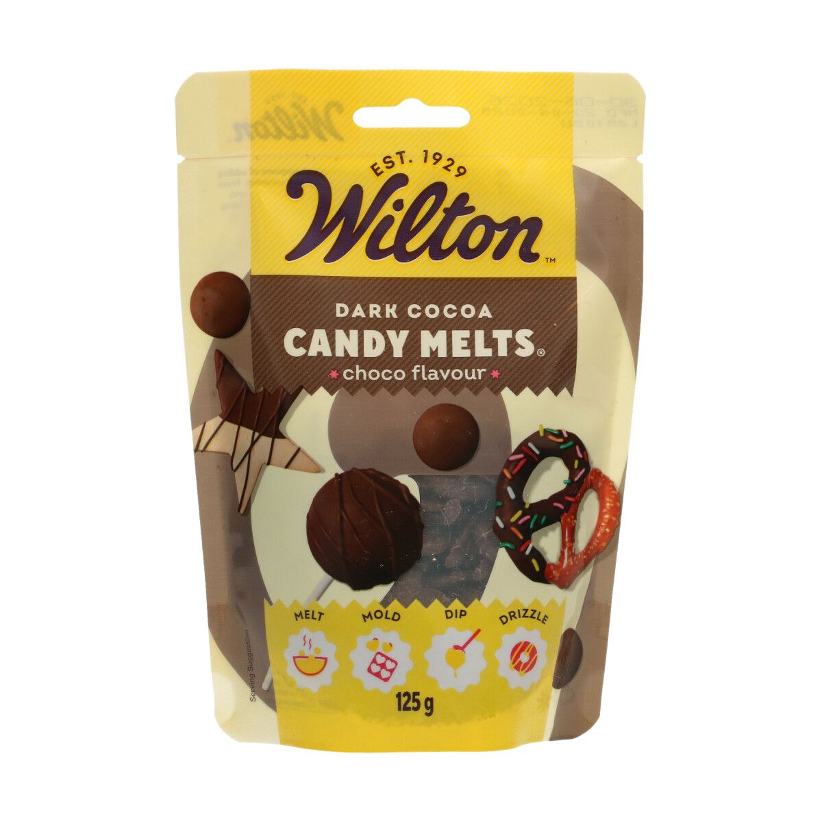 Candy Melts 125 g - Dunkler Kakao / Dark Cocoa Candy Melts 125 g - Dunkler Kakao / Dark Cocoa