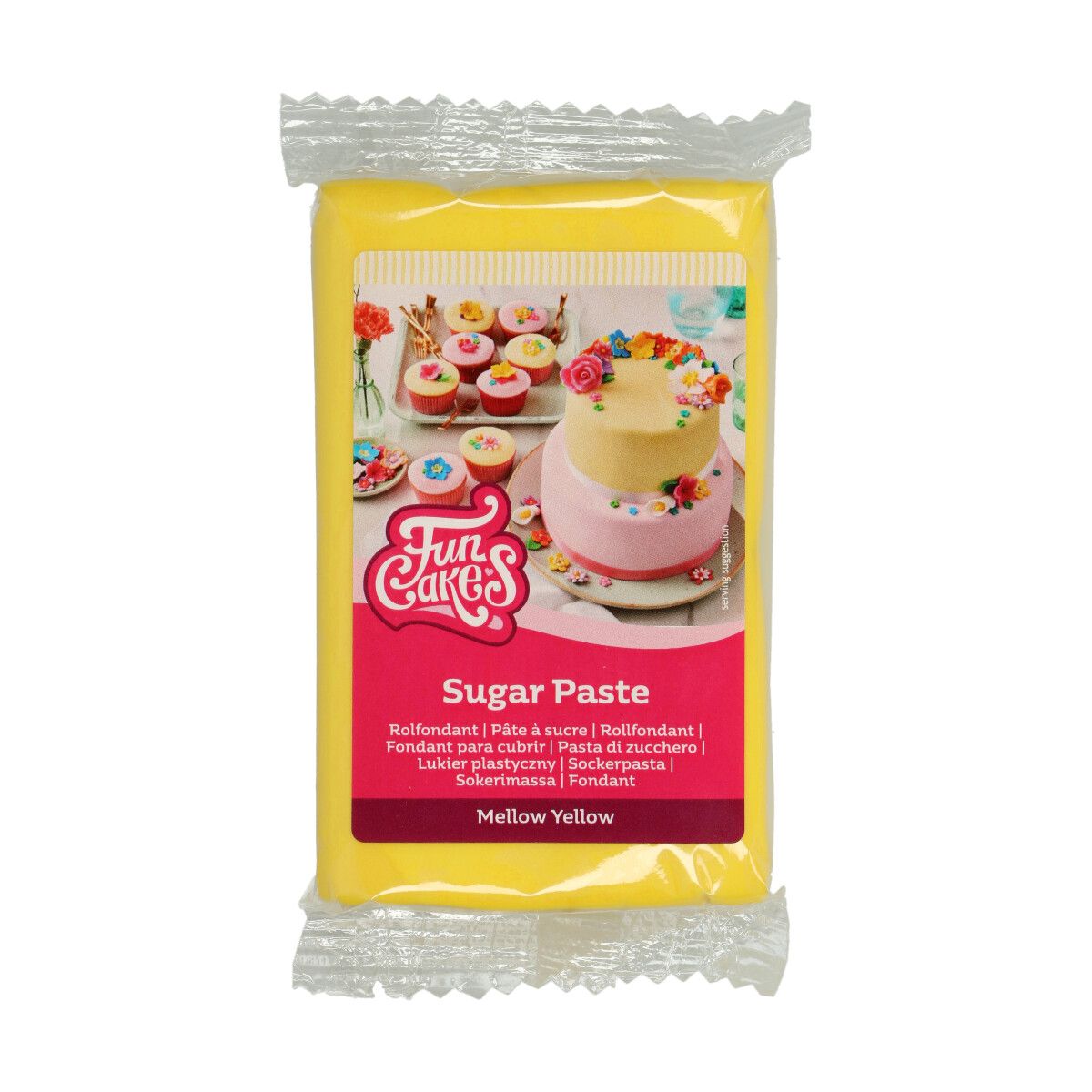 Fondant Mellow Yellow / Gelb 250 g Fondant Mellow Yellow / Gelb 250 g