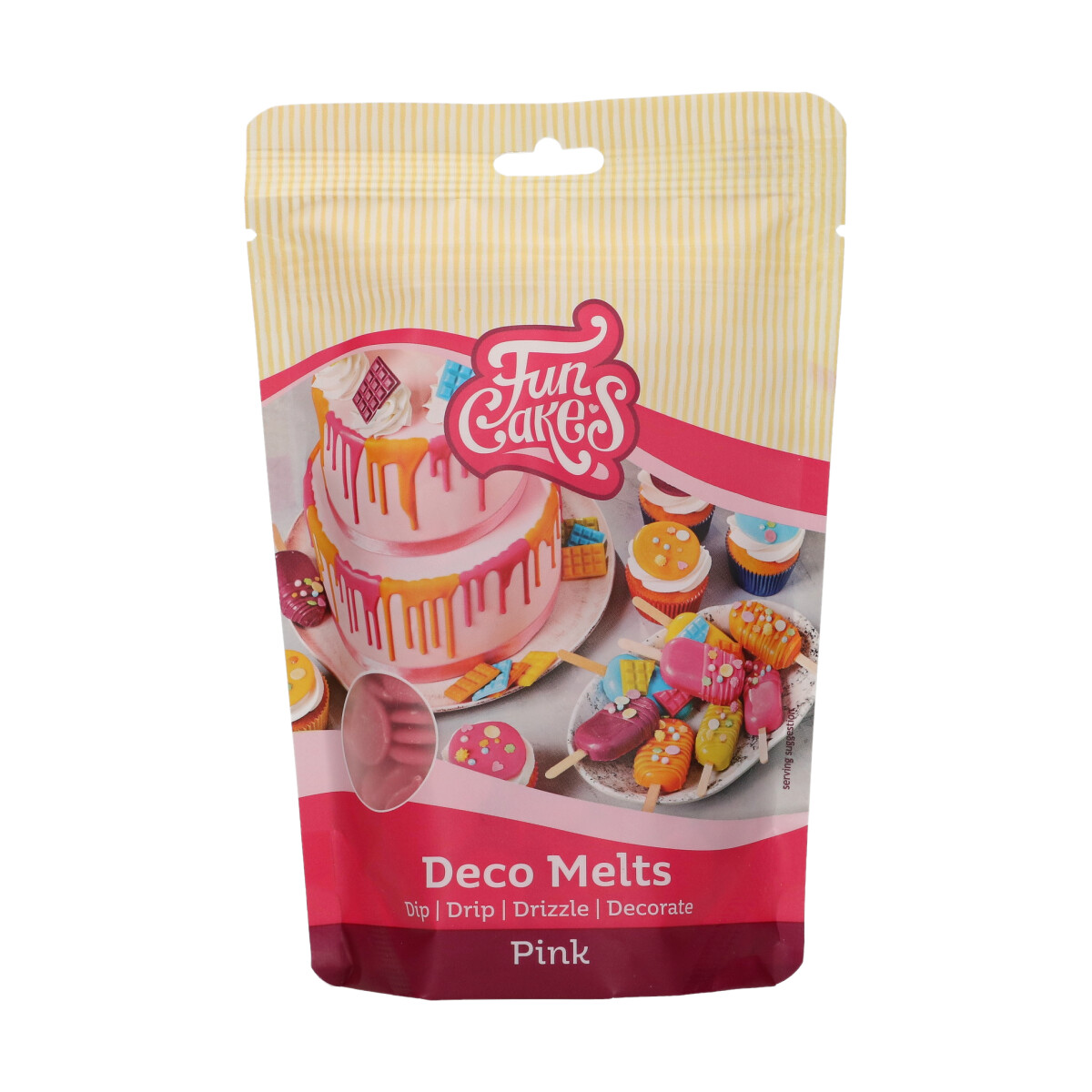 Deco Melts Pink / Rosa 250 g Deco Melts Pink / Rosa 250 g
