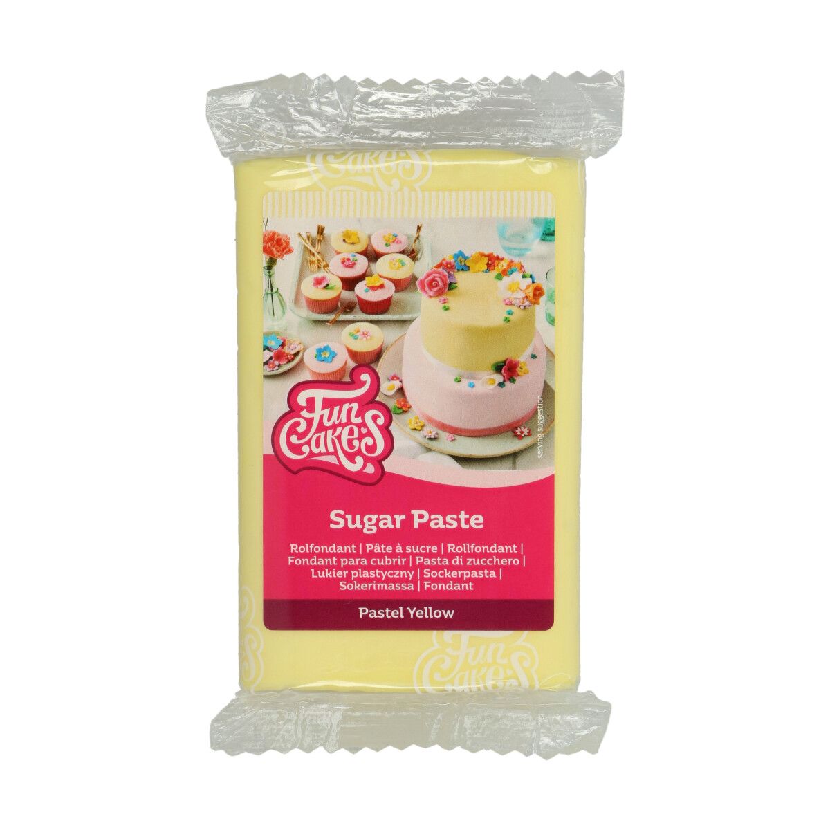 Fondant Pastel Yellow / Gelb 250 g Fondant Pastel Yellow / Gelb 250 g