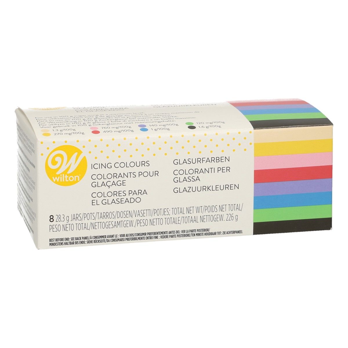 Glasurfarben / Spar-Set 8 x 28 g Glasurfarben / Spar-Set 8 x 28 g