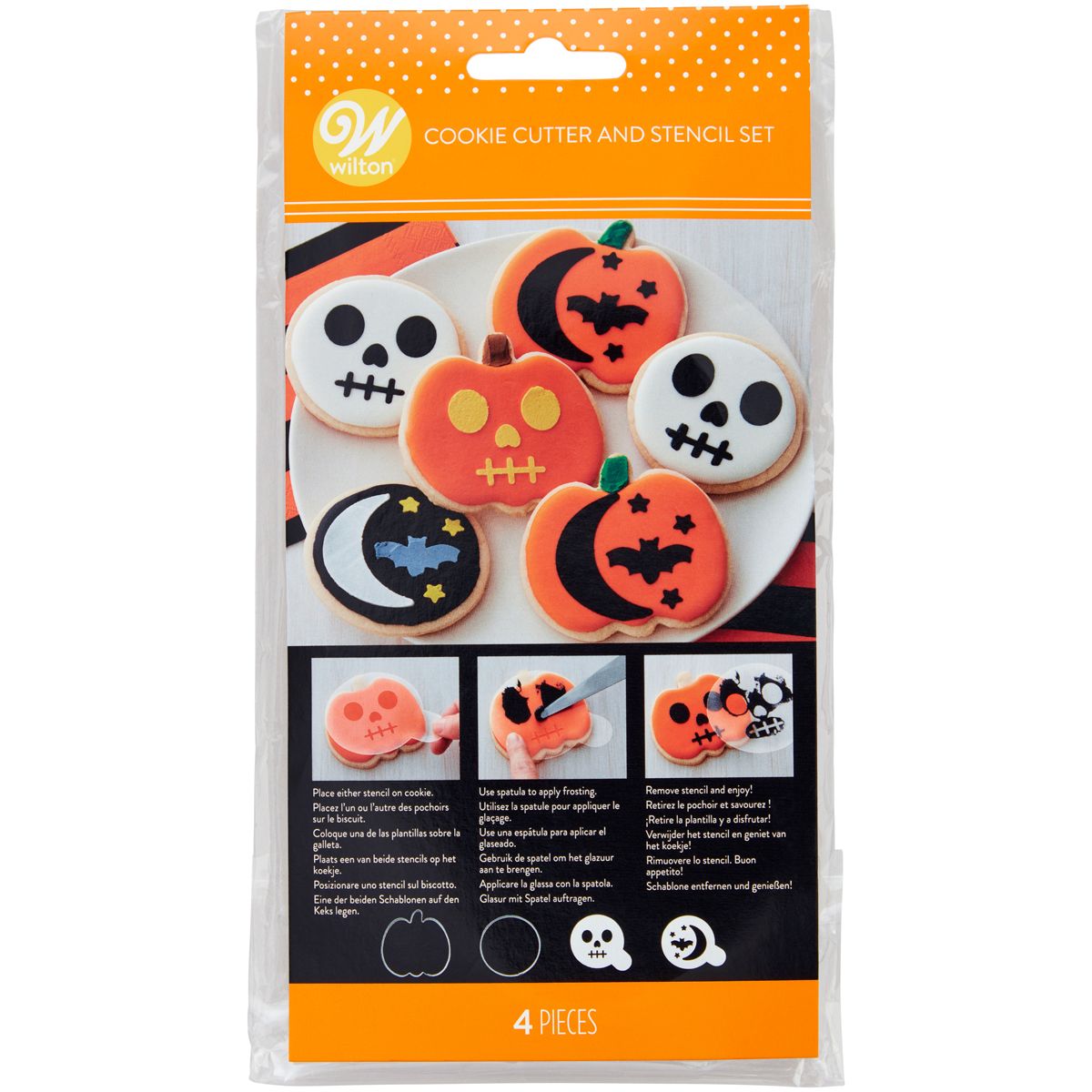 Ausstechformen & Schablonen Set Halloween Set/4 Ausstechformen & Schablonen Set Halloween Set/4