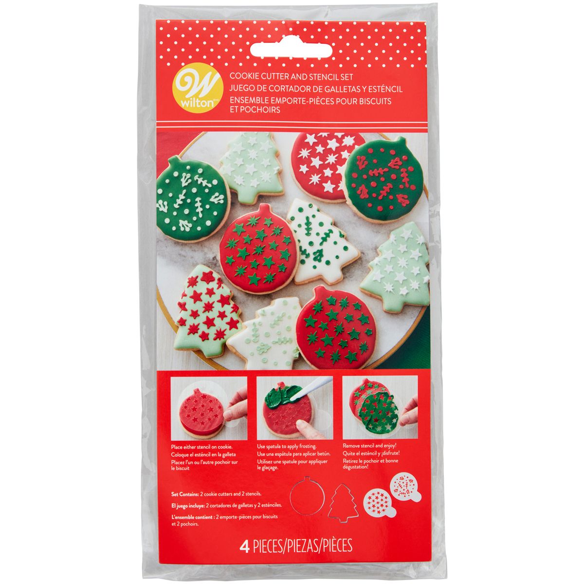 Ausstechformen & Schablonen Set Weihnachten/4
