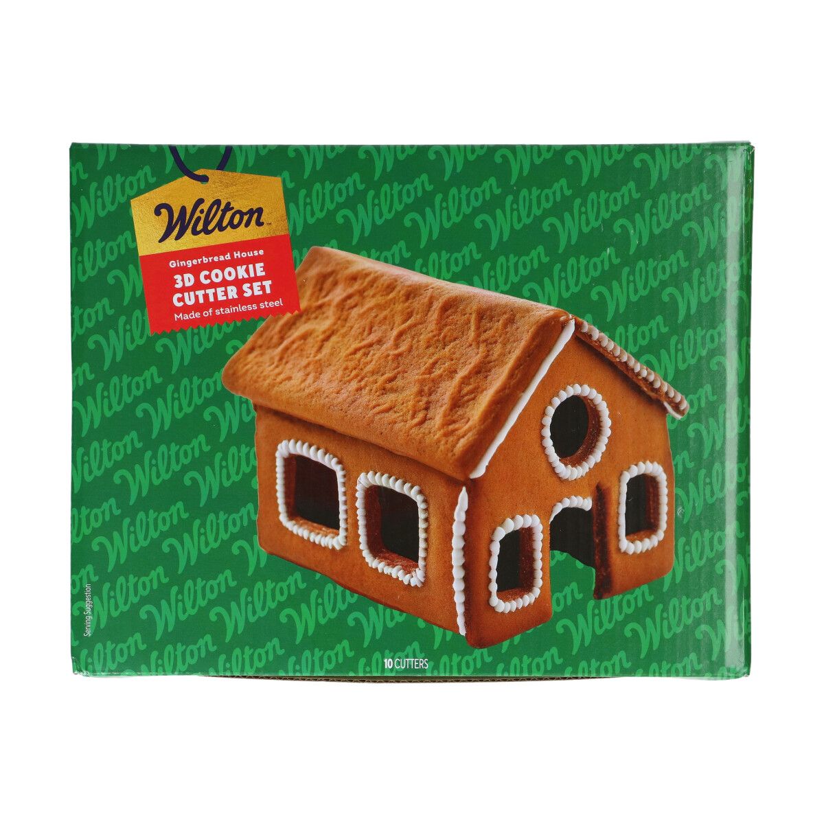Keksausstecher 3D Pfefferkuchenhaus set/10 Keksausstecher 3D Pfefferkuchenhaus set/10