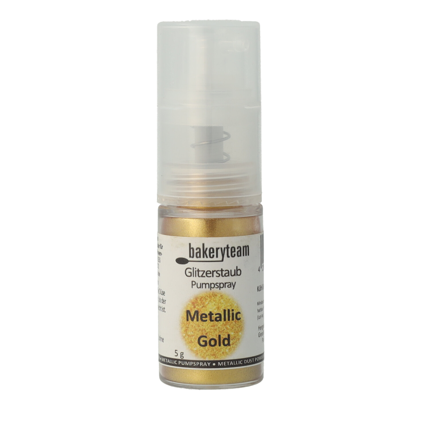 Glitzerstaub Metallic Dust Gold Pump-Puder 5 g Glitzerstaub Metallic Dust Gold Pump-Puder 5 g