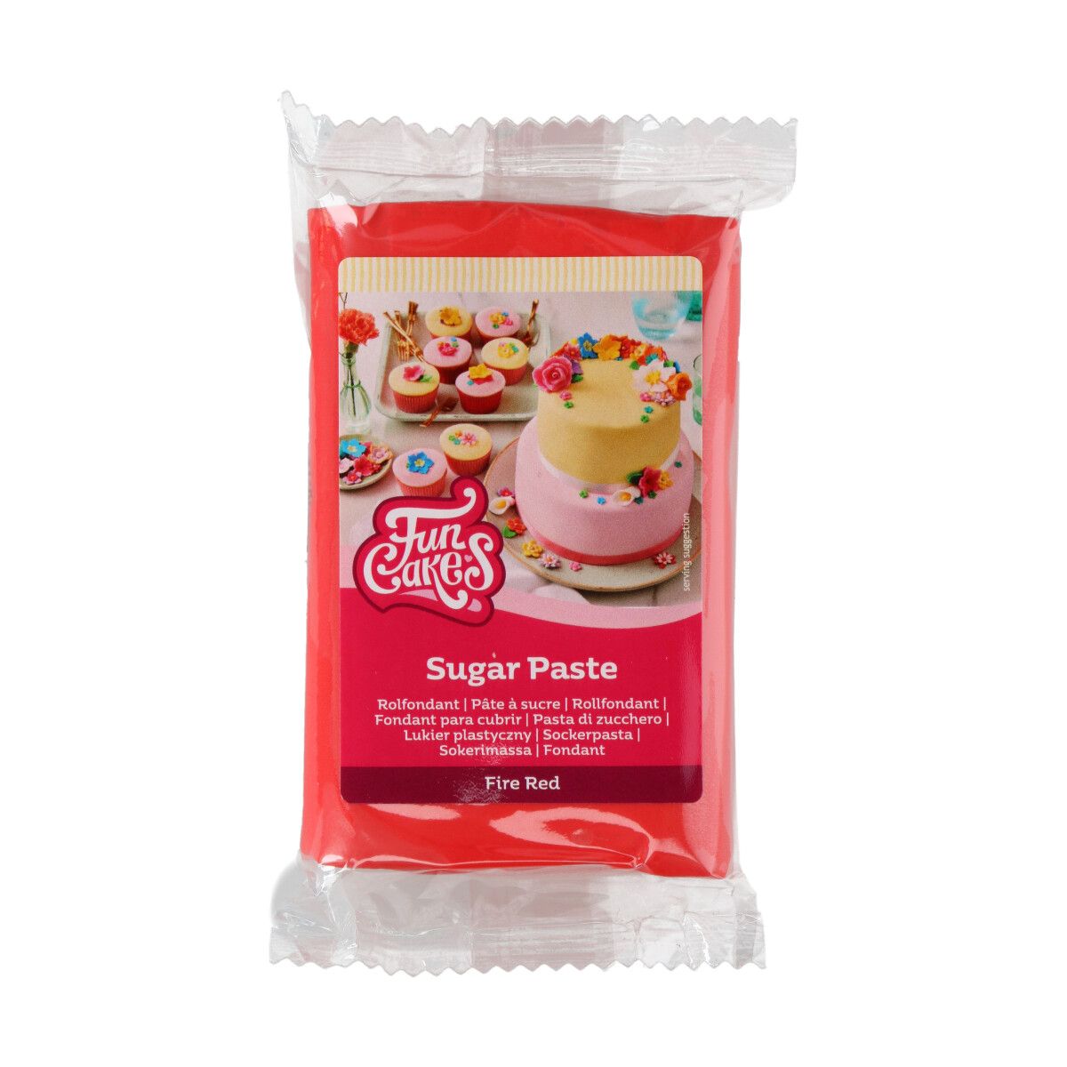 Fondant Fire Red / Rot 250 g Fondant Fire Red / Rot 250 g
