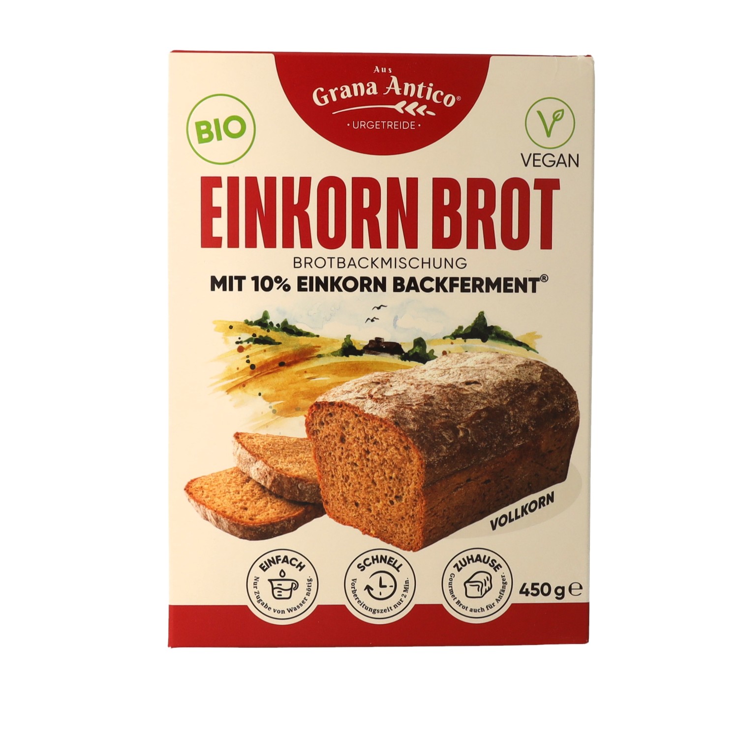 BIO-Einkorn-Backmischung Vollkorn 450 g BIO-Einkorn-Backmischung Vollkorn 450 g