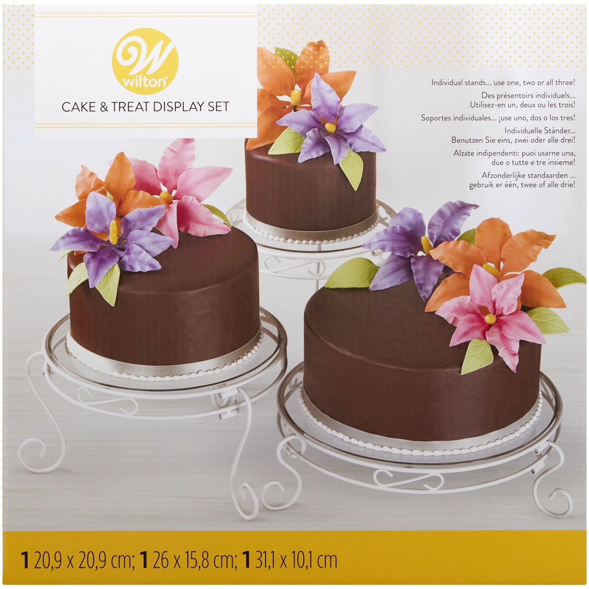 Tortenständer Cakes and Treats 3-teilig Tortenständer Cakes and Treats 3-teilig