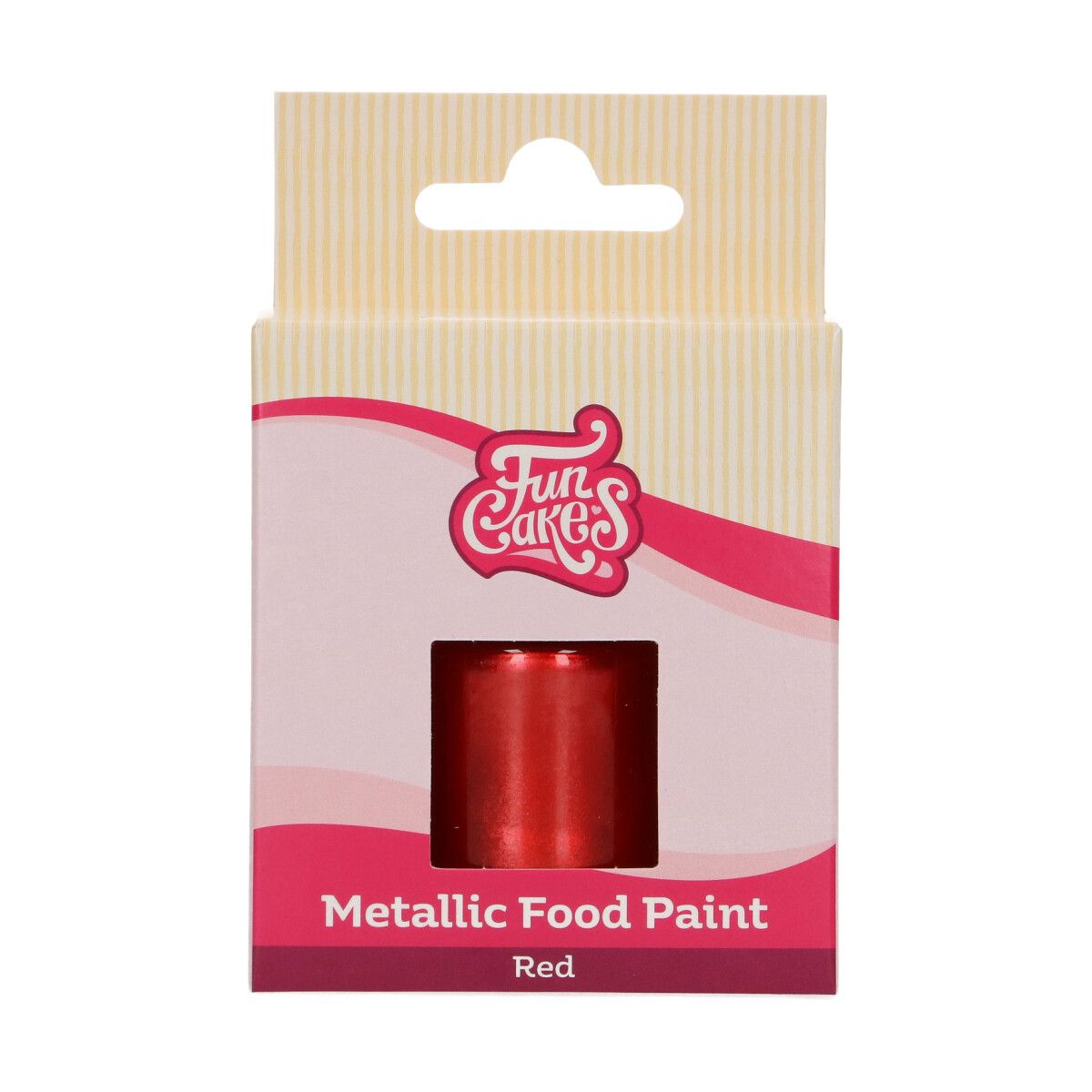 Lebensmittelfarbe Metallic Rot 30 ml