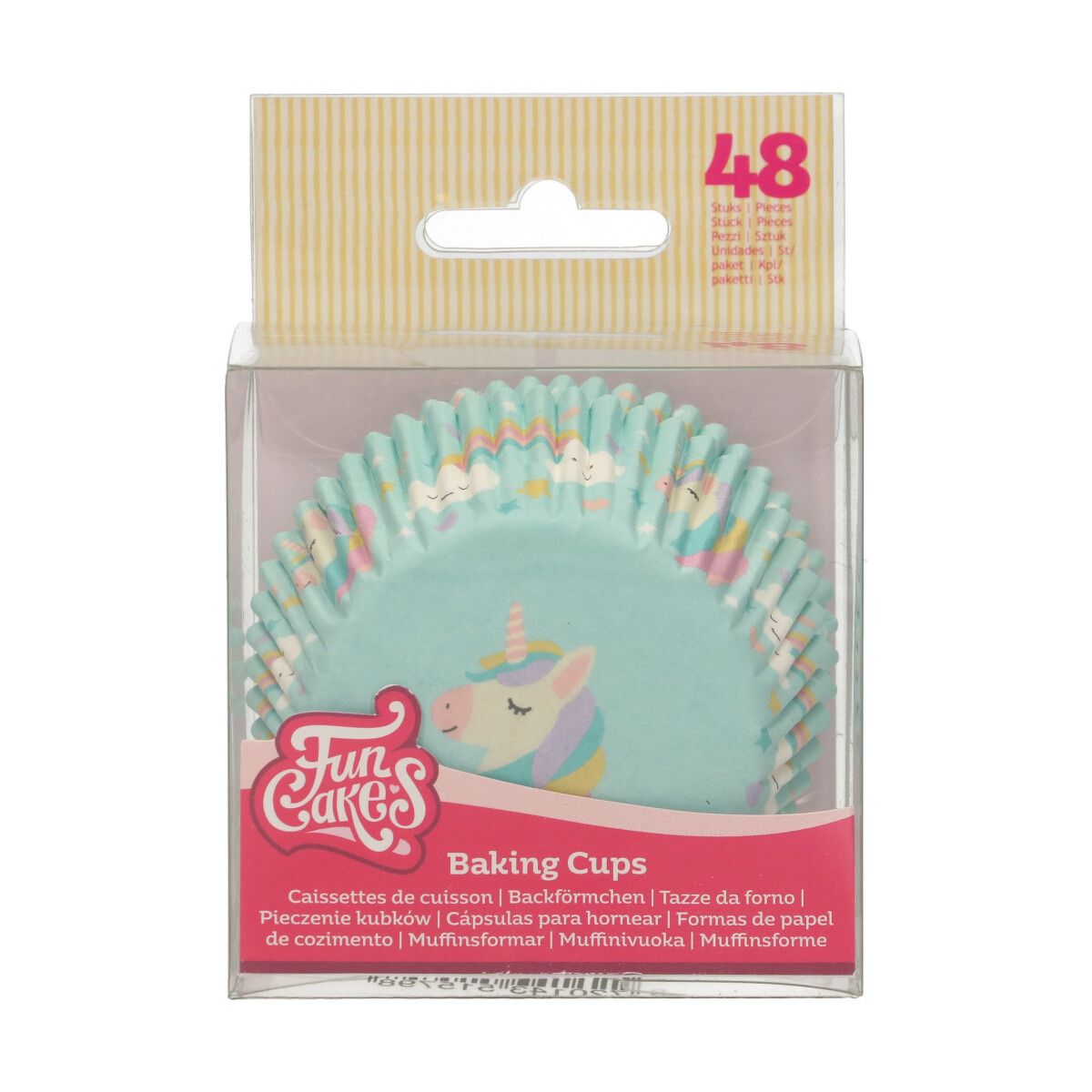 Muffinförmchen Einhorn, 48 Stück Muffinförmchen Einhorn, 48 Stück