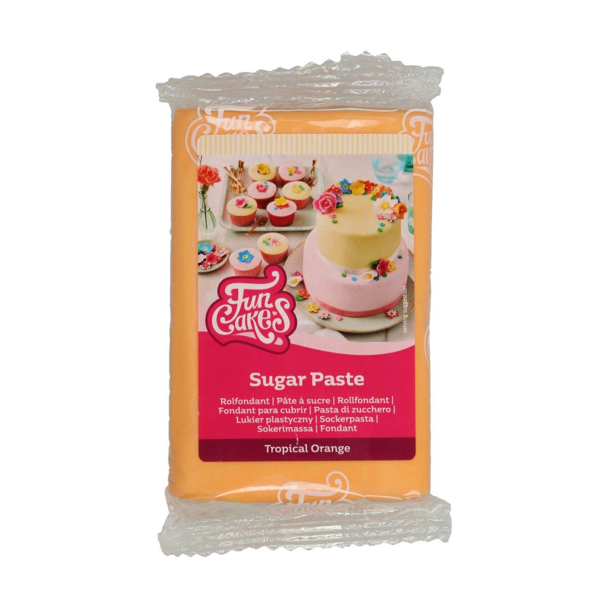 Fondant Tropical Orange 250g Fondant Tropical Orange 250g