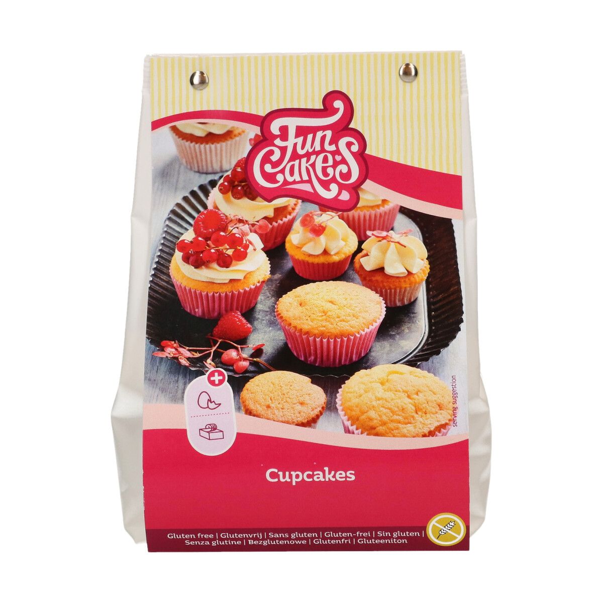 Cupcakes Backmischung 500 g, Glutenfrei Cupcakes Backmischung 500 g, Glutenfrei