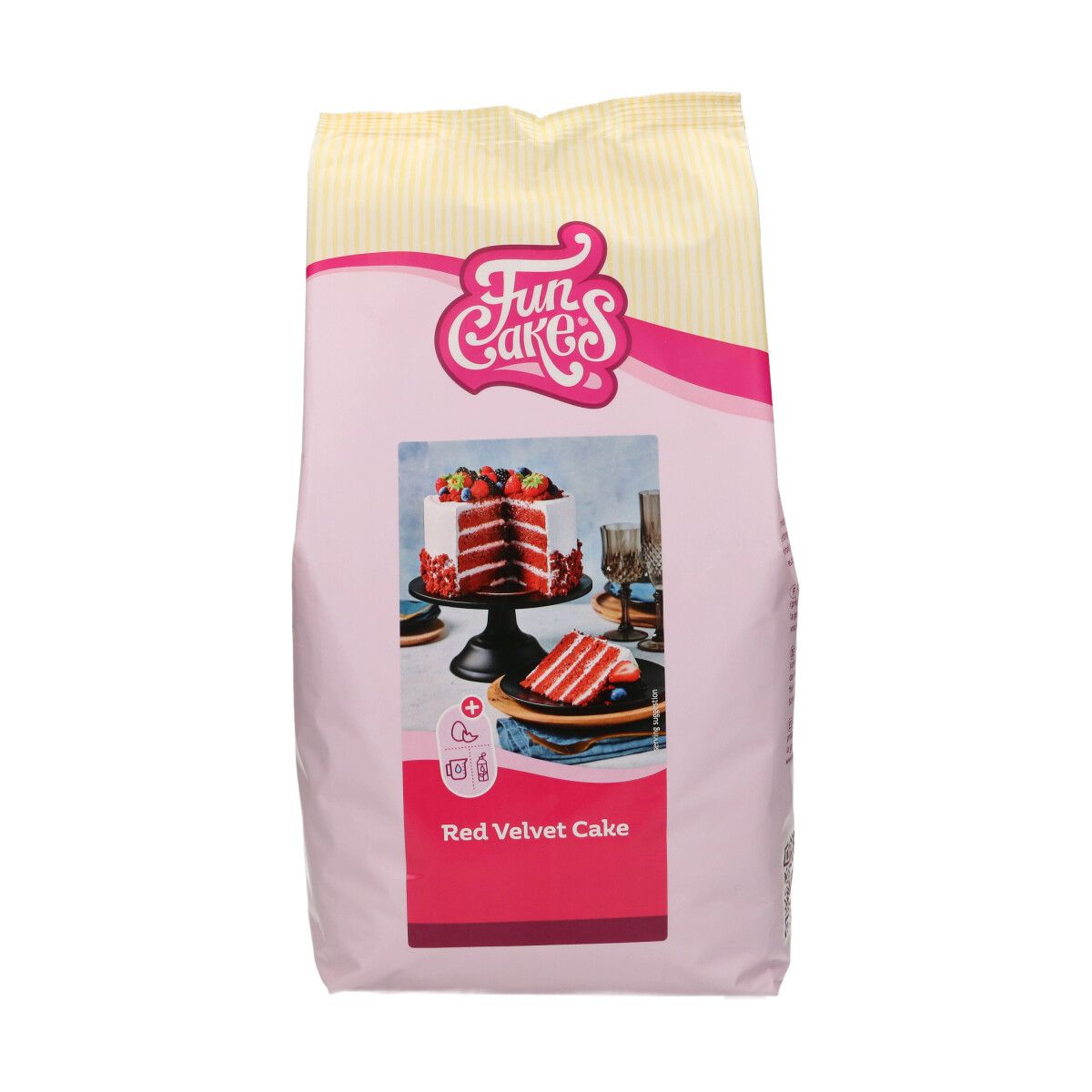 Mix für Red Velvet / Samtrot Kuchen 4 kg Mix für Red Velvet / Samtrot Kuchen 4 kg