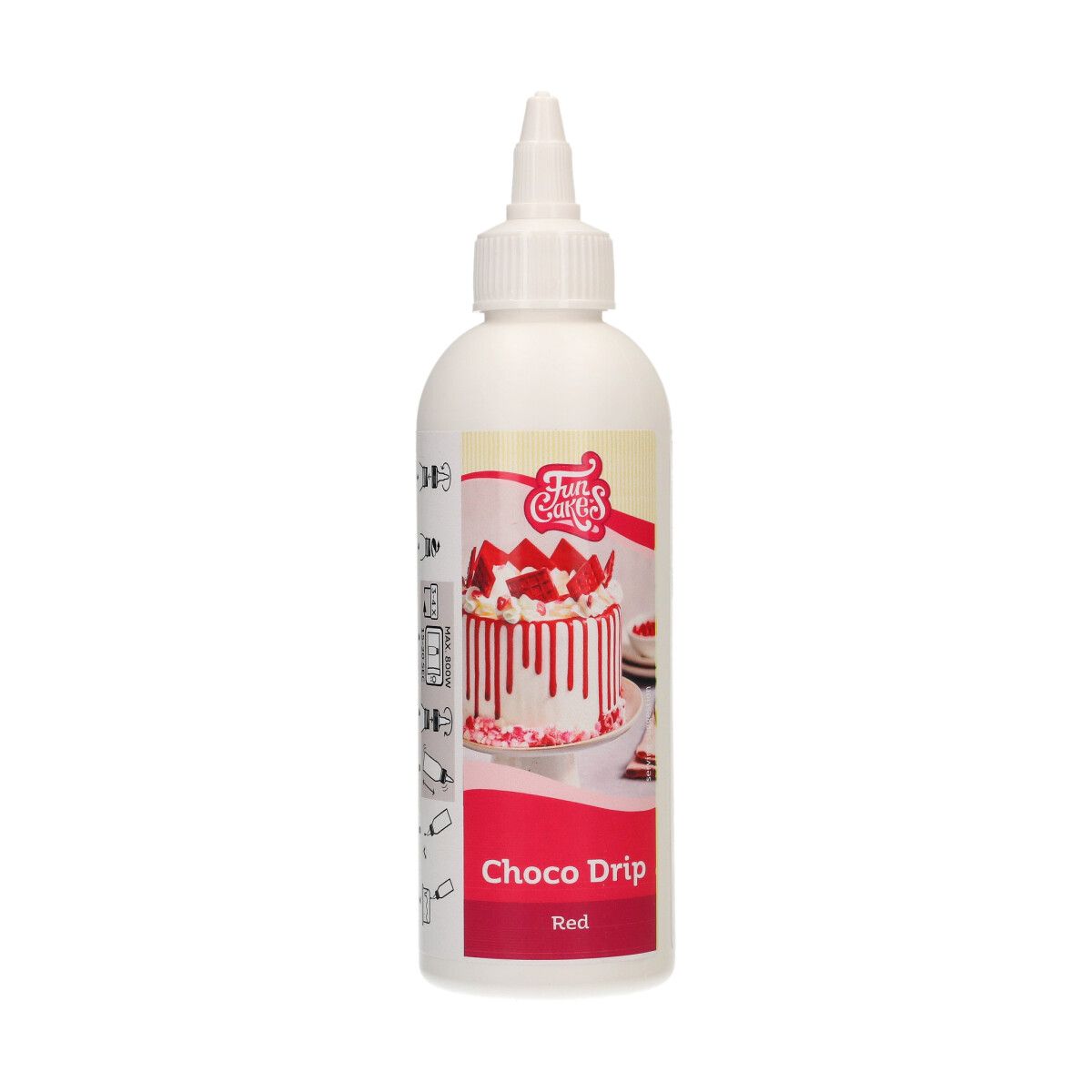 Choco Drip Red / Rot 180 g Choco Drip Red / Rot 180 g